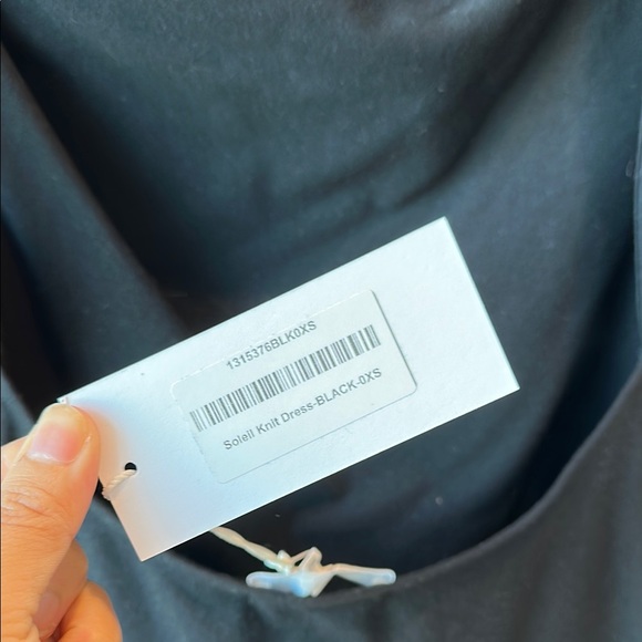 Reformation Soleil Knit Dress XS Black - Picture 3 of 5